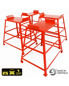 4 x Large Wheel Alignment Tables (800mm)
